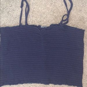 aerie smocked tube top